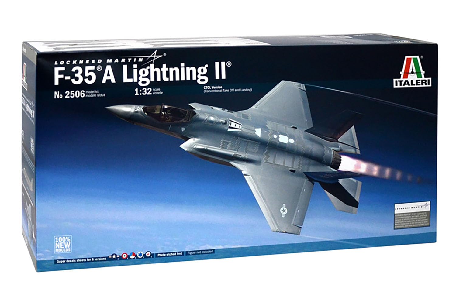 イタレリ　1/32　F35A　ライトニングⅡ　航空自衛隊　JASDF　完成品 Amazon | プラッツ イタレリ 1/32 F-35A ライトニングII プラモデル
